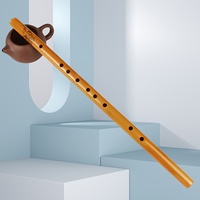Professional 6 Hole Bamboo Flute 43cm Wooden Flute Wooden Musical Instrument Beginner Musical Instrument