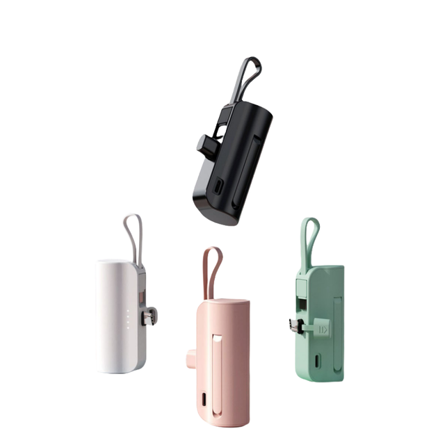Kuahao DX197 2026 New Design Mini 5000mAh Fast Charging Li-Polymer Emergency Charging Capsule Lipstick Design Power Bank