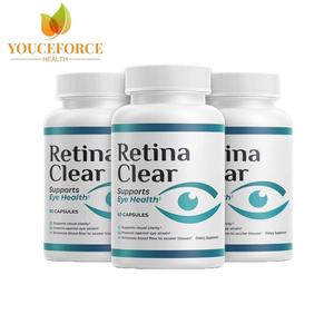 Retina Clear Adult Eye Health Dietary <strong>Supplement</strong> with Antioxidant &amp; Immune Support <strong>Natural</strong> &amp; Low-Sugar 60 Capsules - Product Image 1