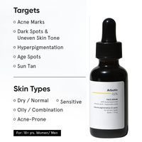 Sérum Visage Anti-rides Éclaircissant Hydratant Personnalisé OEM aux Herbes Biologiques, Acide Kojique, Ginseng, Niacinamide, Vitamine C et Arbutine 30ml
