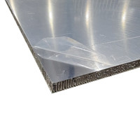 4mm Alucobond Haute Qualité Prix Inférieur Aluminium Panneau Nid d'Abeille Noyau ACP Façade Panneau de Revêtement pour Murs