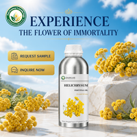 Formulation de parfum professionnelle à l'huile essentielle d'hélichryse (Helichrysum Italicum) – Accent floral miellé et ensoleillé