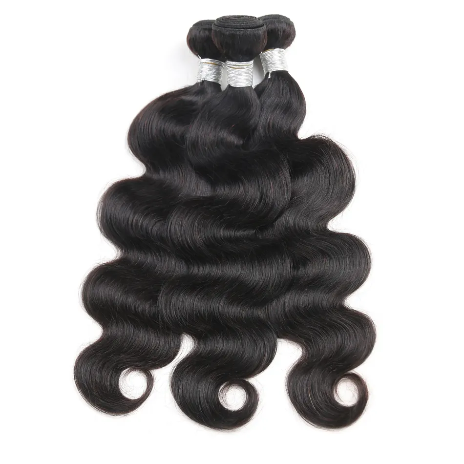 Wholesale Hair Vendors Body Wave Raw Mink Indian Human Hair Extensions Virgin Cuticle Aligned Hair Weaves Free Sample