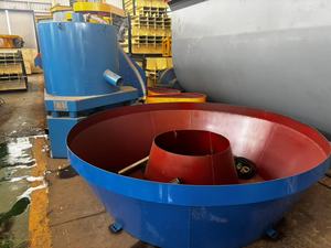 <span class=keywords><strong>Mercury</strong></span> 1200B Nassmahlwerk Goldkugelmühle 0,8-1,2 T/H AC-Motor ISO9001 CE-Zertifiziert Hohe Effizienz mit Getriebe - Product Image 4