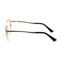 Lunettes de vue photochromiques en métal pour femmes, monture œil-de-chat, branches à changement de couleur, idéales pour visages en forme de losange