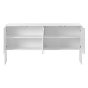 DB TREXM 60\"L Living Room Entryway <b>Sideboard</b> with 4 Doors and Rebound Device Minimalist Style Large <b>Storage</b> Space - Product Image 5
