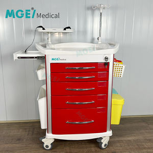 MEDIGE Heap Hôpital ABS Chariot d'urgence pour réanimation médicale avec tiroirs <span class=keywords><strong>Prix</strong></span> - Product Image 3