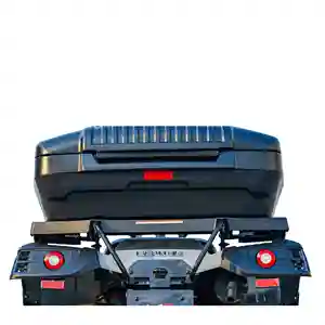 Venta de fábrica de gran tamaño 150L Black Delivery ATV Lock Pickup Tail Box para ATV Travel