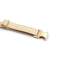 Collier pour chien en peluche gravé au laser, pour chiens de grande et moyenne taille, avec fermoir métallique réglable et décoration nœud.