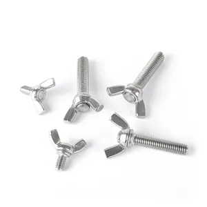 Factory Good Quality Stainless Bolt M6 Wings Bolts Butterfly Bolt Manufacturer