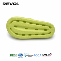 Claquettes EVA Cloud à plateforme épaisse, texture monobloc, douces, antidérapantes, respirantes, imperméables, séchage rapide, pour la salle de bain et la maison