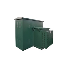 Transformateur de sous-station 13,8 kV 13,2 kV, type américain, monté sur socle, triphasé, boîte de distribution, sous-station 300 kVA 400 kVA 500 kVA IEC60076