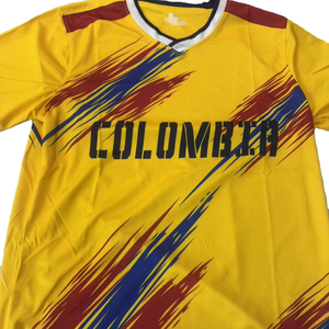 2026 Fußball-Uniform Kurzarm-Mesh-Jacke mit Stehkragen, einfarbig, für Herren – Brasilien, Argentinien, Deutschland, Frankreich – Fanjacke für den Sommer - Product Image 1