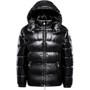 Veste matelassée brillante de qualité supérieure, unisexe, chaude pour l'hiver, élégante, vêtements d'extérieur, vente en gros, OEM, ODM - Product Image 2
