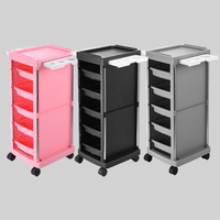Chariot de salon multifonctionnel du fabricant direct, outil de coiffure, chariot de rangement multi-niveaux pour salon de coiffure