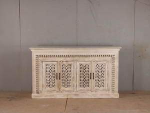Premium Wooden <b>Sideboard</b> Cabinet Buffet <b>Storage</b> Cabinet for Dining Room Living Room Kitchen Home Furniture Solid Wood Design - Product Image 3