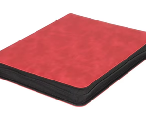 Album de cartes à collectionner rectangulaire sur mesure, 9 compartiments, 216 emplacements, Yu-Gi-Oh TCG Deluxe avec housse anti-poussière zippée et logo - Product Image 4