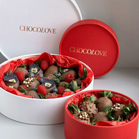 Tube en papier biodégradable et recyclable avec logo personnalisé, emballage alimentaire pour chocolat et bonbons, boîte cadeau cylindrique, écologique, quadricolore