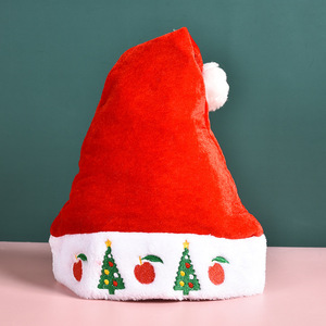 <span class=keywords><strong>Chapeau</strong></span> de bonhomme de neige de renne de père noël en peluche de luxe pour le sport de fête de costume de noël ou les événements de vacances de plage - Product Image 3