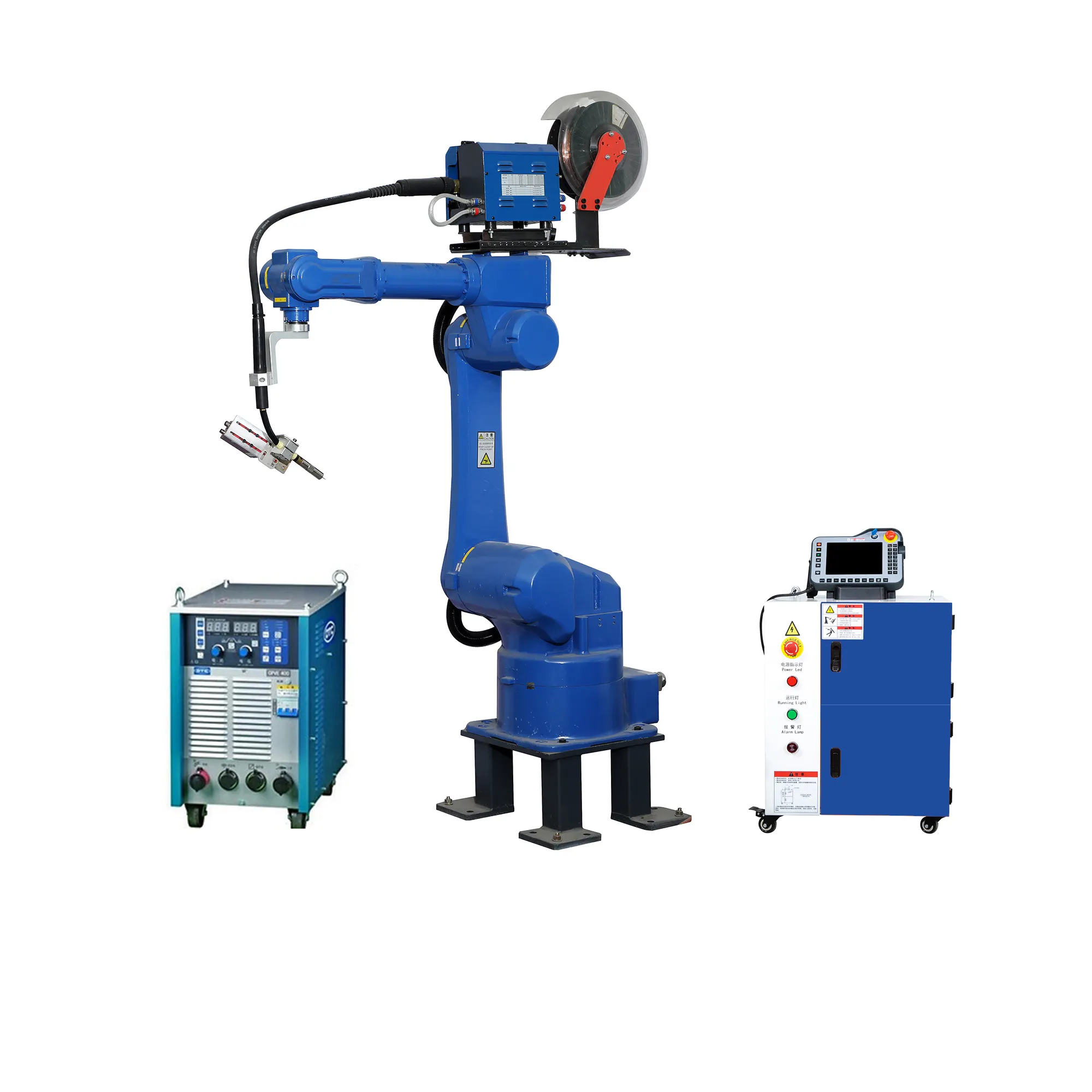 MIG Welding Robot Arm MultifunctionalSZGH Robotic Arm with 220V Voltage New Condition Core Components Incl. Motor PLC Gear