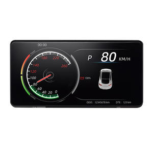 Convient pour <span class=keywords><strong>Tesla</strong></span> modèle Y3 LCD petit tableau de bord voiture affichage tête haute image inversée HUD style voiture originale - Product Image 3