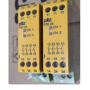 Pilz Safety <b>Relay</b> PZE X4 24V DC Dual Channel DIN Rail Mount SPDT Output - Product Image 1