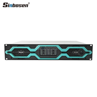 Amplificateur de puissance numérique 4 canaux pour home cinéma Sinbosen 2U SR4-3200 3200W 100V-240V