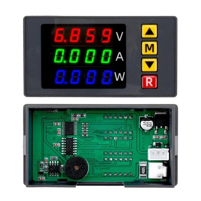 DC 0-100V 10A 1000W LED Digital Voltmeter Ammeter Wattmeter Voltage Current Power Meter Volt Detector Tester Monitor
