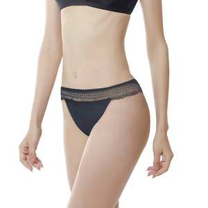 กางเกงในประจำเดือนแบบซึมซับสูง เอวสูง ป้องกันการรั่วซึม สำหรับผู้หญิง ทำจากผ้าฝ้าย - Product Image 1