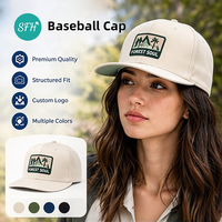 Nouveau style Casquette de baseball unisexe 6 panneaux à visière incurvée réglable, haute performance, pour l'extérieur et décontractée, pour homme et femme
