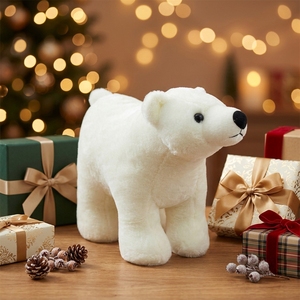 Vente en gros de jouets en peluche mignons (ours polaire, phoque bouffant), en coton, grandes et mini tailles, pour <span class=keywords><strong>la</strong></span> Saint-Valentin, anti-stress, pour <span class=keywords><strong>la</strong></span> réflexion et <span class=keywords><strong>la</strong></span> relaxation - Product Image 4
