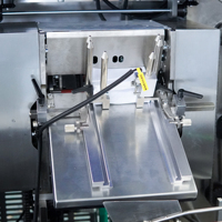 Machine d'emballage de type oreiller à double servo haute vitesse pour biscuits, gâteaux et produits de boulangerie