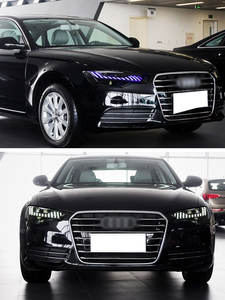 JH pour <span class=keywords><strong>Audi</strong></span> <span class=keywords><strong>A6</strong></span> C7 Phares à LED 2012-2018 Signal dynamique C7.5 Phares à LED DRL Accessoires de voiture Style de voiture Phares - Product Image 6