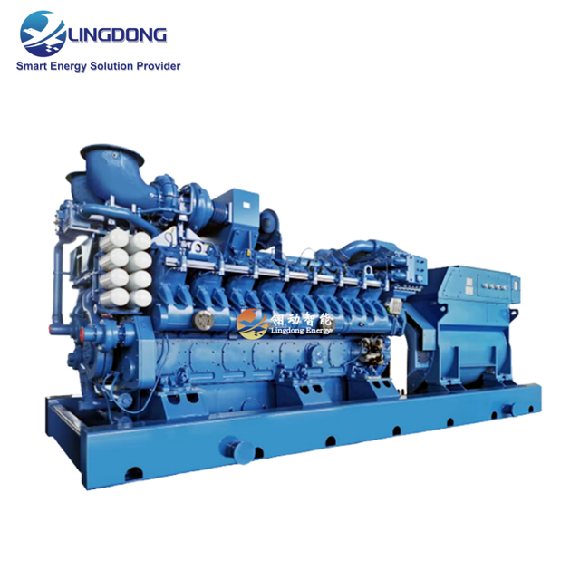 Containerised Type 2000kW Coalbed Gas Generator Set Water Cooled 2500kVA Mash Gas Genset Yuchai Engine for Mine Power Supply
