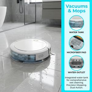 Robot aspirador de última generación con autorecarga, limpieza, fregado y barrido. - Product Image 4
