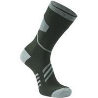 Chaussettes de randonnée, de pêche, de camping, de sport de plein air respirantes unisexes en maille tricotée imperméable de haute qualité OEM