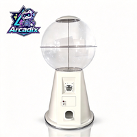 Distributeur de capsules de jouets à monnayeur, grande boule transparente, distributeur d'œufs torsadés pour centre commercial, salle de jeux, parc d'attractions