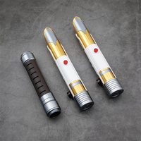 TXQSABER Temple Guard Sabre Laser Métal Poignée Lourd Duel Sabre Léger Lisse Sensible Swing Proffie2.2 Conseil Épée Cal Kestis
