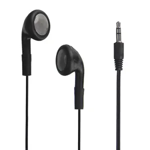 Jack da 3.5mm auricolari universali auricolari cuffie cuffie auricolari usa e getta per la scuola del treno degli autobus