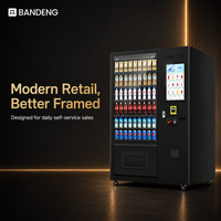 BANDENG 6610Pro 22T - Gabinete Expendedor Personalizado con Elevador Desmontable para Venta Minorista de Autoservicio