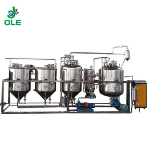 1T/day High Efficient Refined Oil Production Machine Professional Cooking Oil Refining Machine