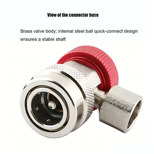Conector Rápido Ajustable para Automóviles Hongsen HS-ML-1234/HS-MH-1234 para Refrigerante R134a, Herramientas de Aire Acondicionado - Product Image 4