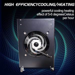 Enfriador de agua OEM con logotipo personalizado de 1HP, filtro integrado con ozono para gimnasio en casa, baño de hielo, inmersión en agua fría para recuperación. - Product Image 4