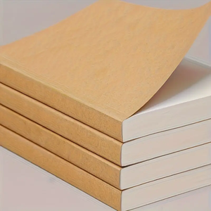 Carnet de croquis A5/B5 rétro à couverture rigide, écologique, 100 feuilles, super épais, vierge, pour peinture et dessin, en papier kraft – Vente en gros promotionnelle - Product Image 1