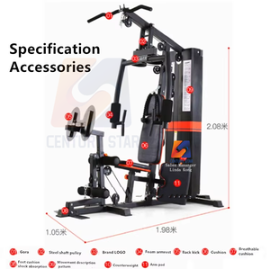 שילוב בית כושר ציוד אימון רב תכליתיים מכשיר אחד תחנת אימון מקיפה ציוד אימון מקיף - Product Image 3
