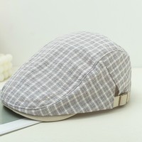 Gorro Plano de Algodón Cálido para Mujer, Estilo Ivy Newsboy, Color Sólido, para Otoño e Invierno, Ideal para Viajes, Compras y Desplazamientos