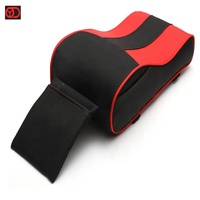Coussin d'accoudoir universel pour voiture 2024, en cuir PU noir, décoration intérieure, accessoires de voiture