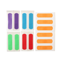 Bandages pour enfants OEM en PE, en vrac, colorés, flexibles, néon, imperméables, respirants, pour protéger les coupures et les égratignures des enfants