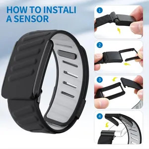 Correa de Silicona Compatible con Whoop <span class=keywords><strong>5.0</strong></span>, Correa de Repuesto de Dos Tonos Estilo CR7, Correa Deportiva Impermeable - Product Image 2