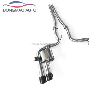ท่อไอเสีย Catback สำหรับ <span class=keywords><strong>Ford</strong></span> <span class=keywords><strong>Mustang</strong></span> <span class=keywords><strong>GT</strong></span> <span class=keywords><strong>5.0</strong></span> <span class=keywords><strong>V8</strong></span> ปี 2014-2020  วัสดุ SS304 พร้อมวาล์วควบคุมเสียงแบบสปอร์ต  ระบบวาล์วสองตัว พร้อมรีโมท - Product Image 2